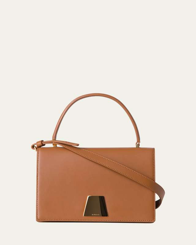 Alice Small Leather Top-Handle Bag